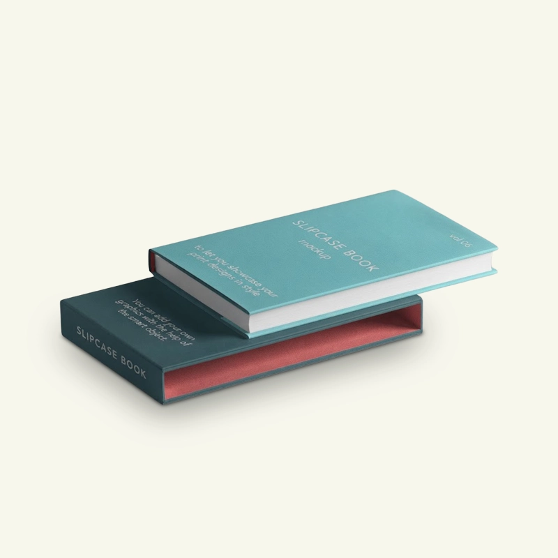 Custom book sleeve packaging design