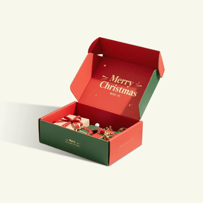 Custom corrugated mailer box for gift packaging