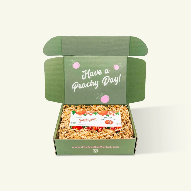 Custom corrugated mailer box for product packaging