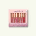 Lip gloss gift box with multiple shades
