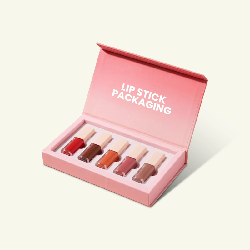 Custom lipstick gift box with insert